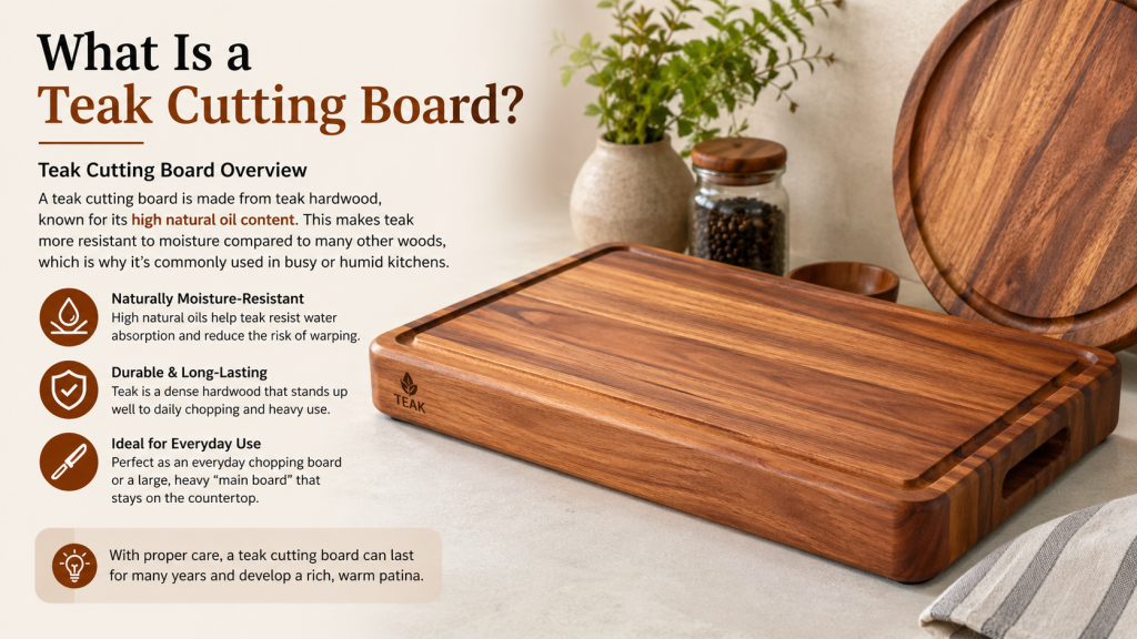 What Is a Teak Cutting Board